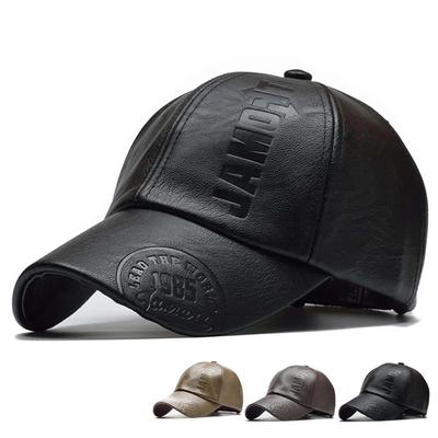 Зимняя ветрозащитная теплая бейсболка из искусственной кожи Snapback Trucker Hat Кепка для гольфа