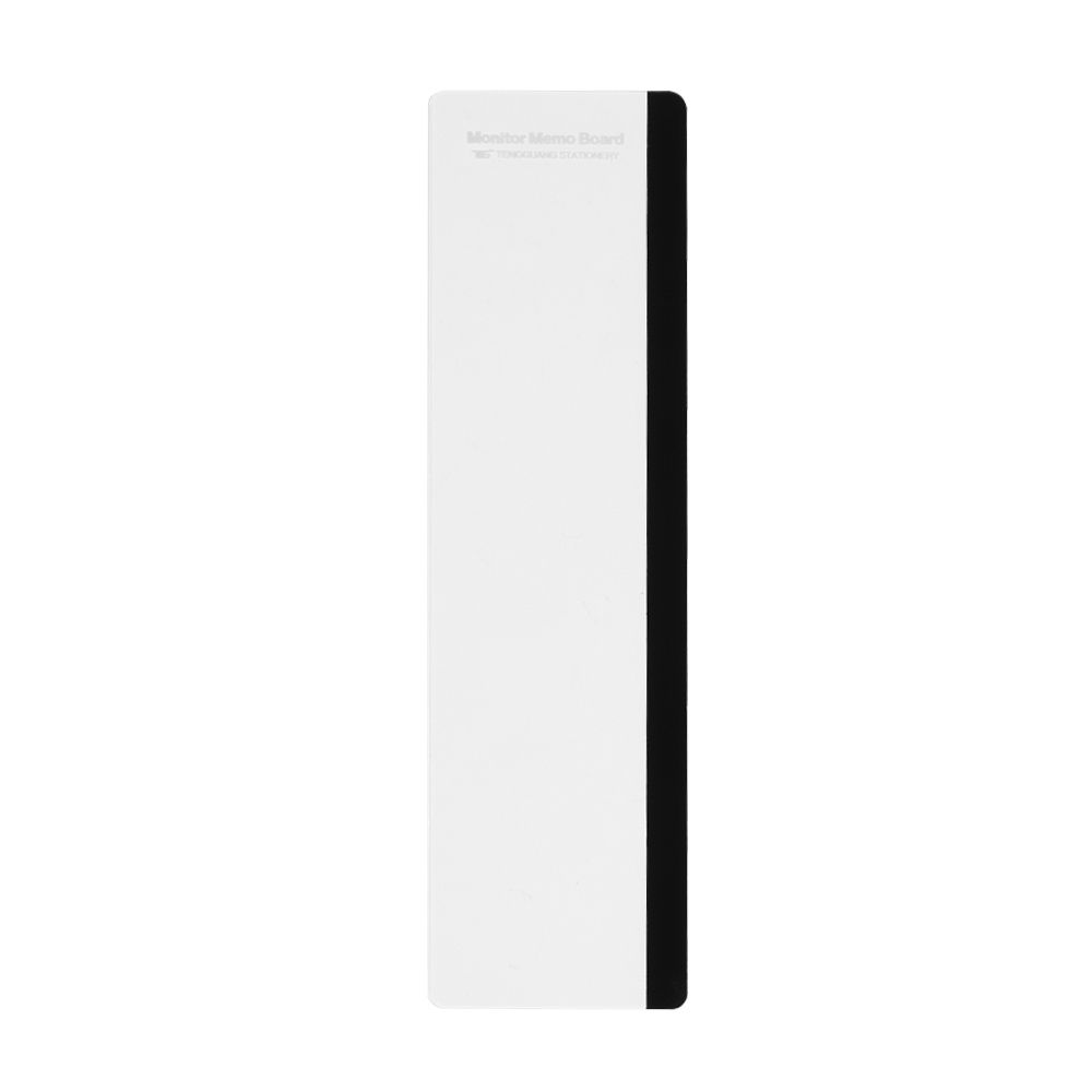 Computer Side Panel Label sticker Remind Memo Pad Message Memo Board Desktop Plastic Holder