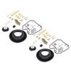 2 Sets Motorcycle Carburetor Repair Kits Rebuild Parts Replacement for TDM850 1991‑1999