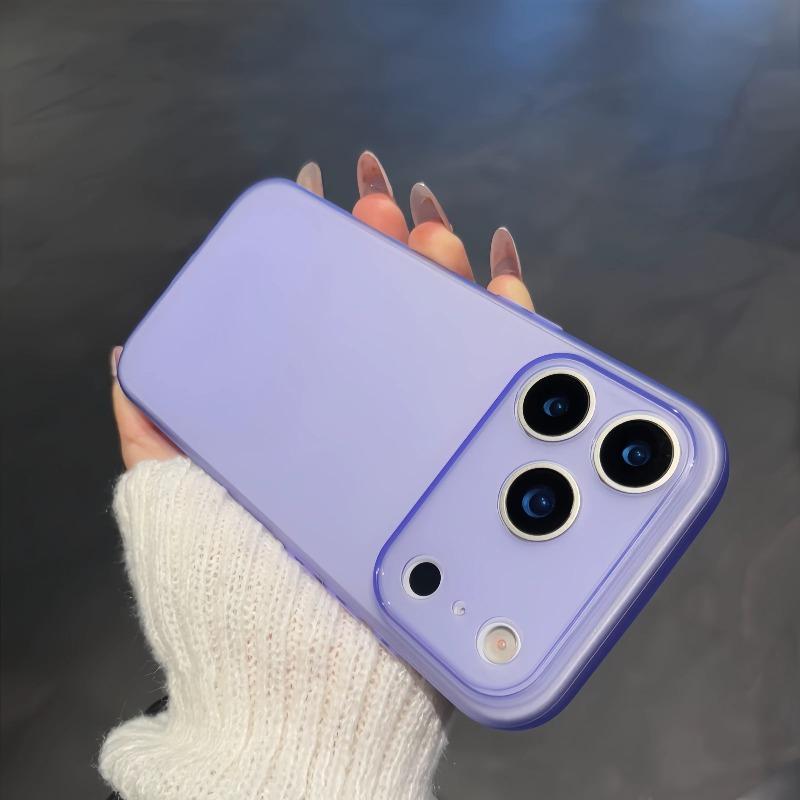 Ультратонкий Мягкий ТПУ Чехол для Телефона для iPhone 17 Air 16 15 13 12 Mini 17 Pro XS Max XR X Тонкий Матовый Полупрозрачный Силиконовый Задний Чехол