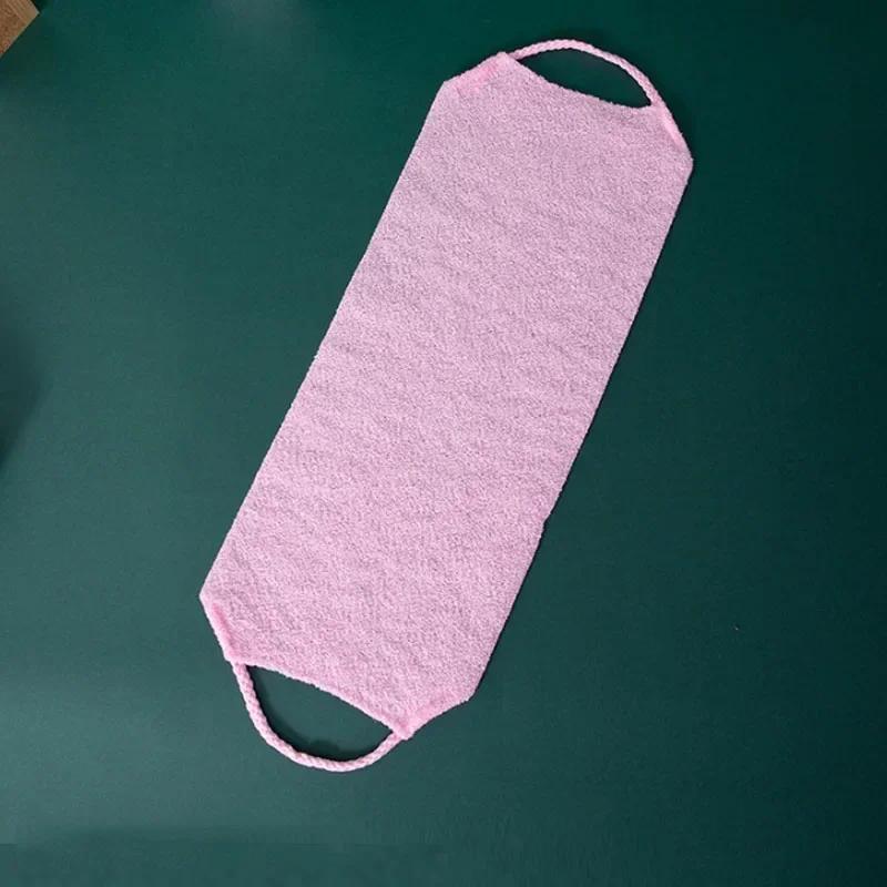 Отшелушивающее растирающее банное полотенце, мочалка, эластичный скраб для душа, очищающий массаж, ремешок для банного полотенца, чистое полотенце для мытья тела