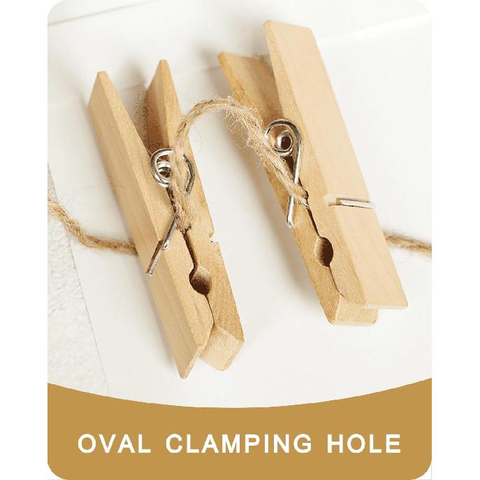 Деревянные прищепки P, 15 шт., прочные и надежные, из натурального дерева, для развешивания одежды, фотографий, поделок, маленькие, для декора класса, для поддержания духа