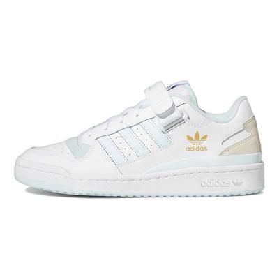 Forum Low White Почти синие кроссовки унисекс Cloud-White Chalk-White GW4369