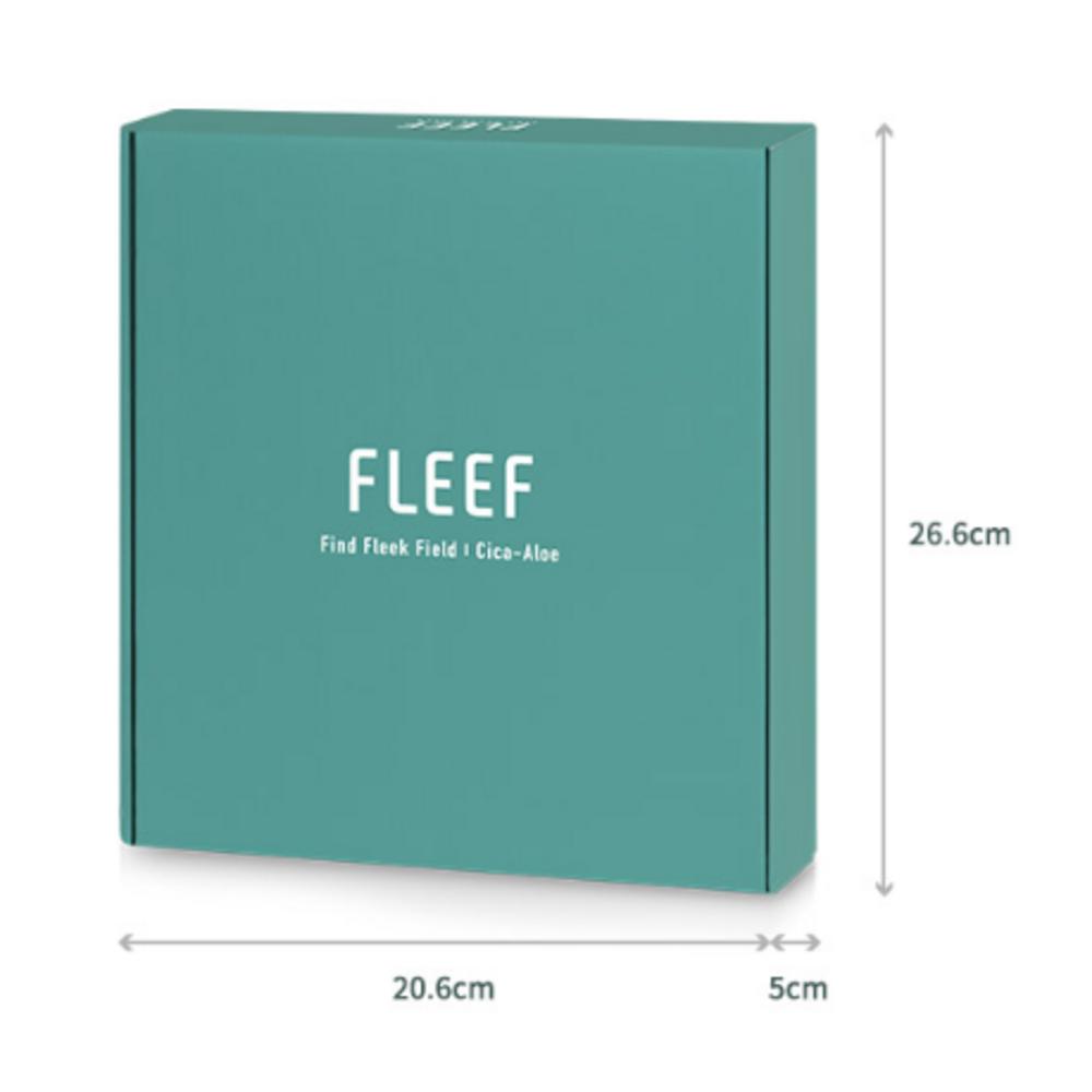 FLEEF Cica Aloe Skin Care Balancing Ampoule Skin Toner 200 мл + All-in-one 200 мл + Cleansing Gel Foam 50 мл Набор, 1 набор