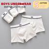 5 шт./лот, нижнее белье для мальчиков, детские шорты-боксеры, хлопковые трусы для мальчиков, размеры 100-160