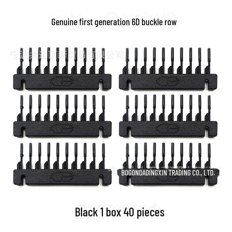 Пряжки для наращивания волос 6D - второе и первое поколение Feather Original