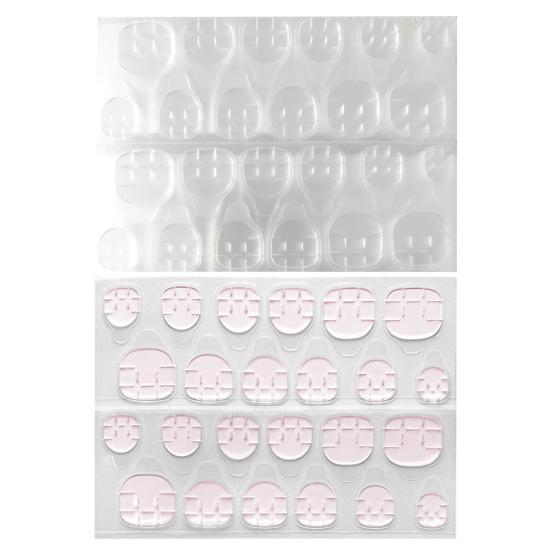 10 листов клея для дизайна ногтей, невидимый самоклеящийся, водостойкий, экологически чистый, легко наносится, удлиняет ногти, портативен