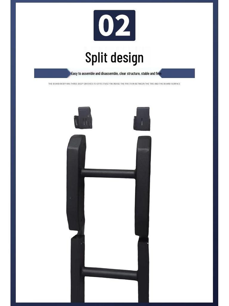 Легкая лестница из алюминиевого сплава для внешнего тюнинга Suzuki Jimny 2019-2024