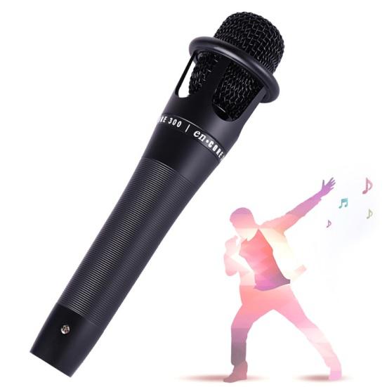 E300 Handheld Wired Condenser Microphone for Audio Broadcast Sound Recording