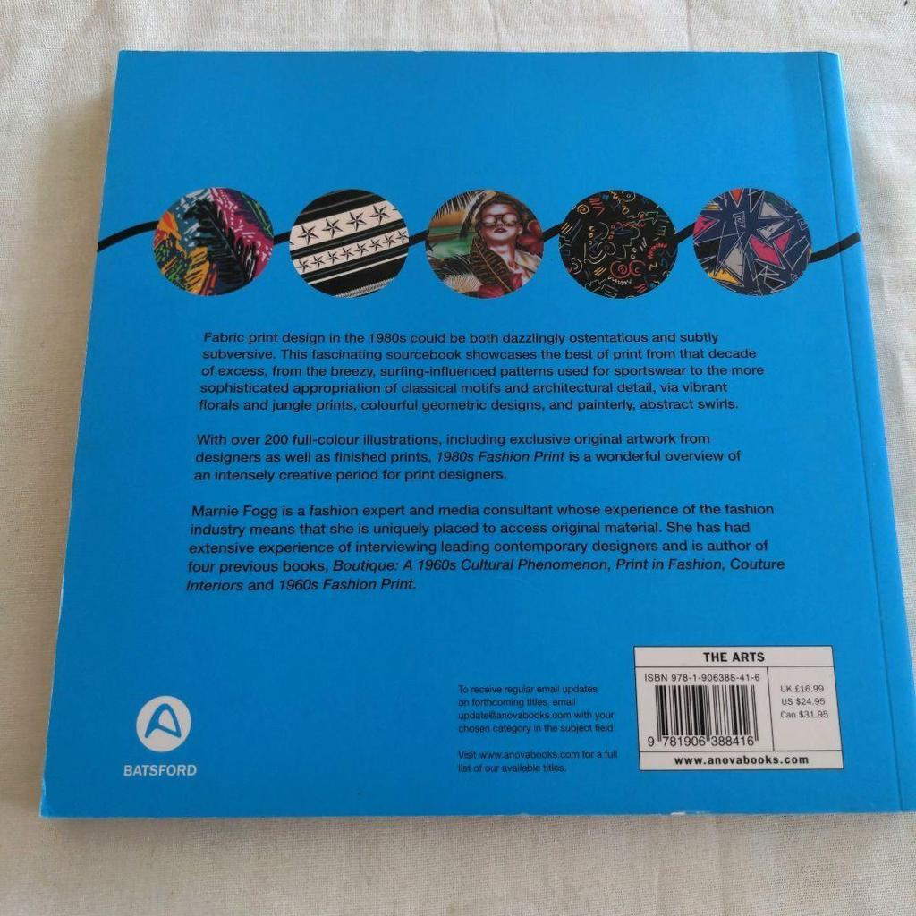 [Б/У] Модный принт 1980-х годов от Марни Фогг