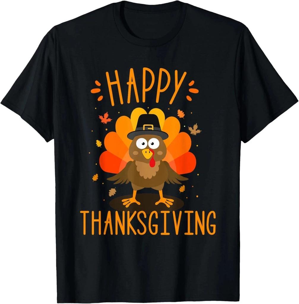 Thanksgiving Happy Turkey Day Funny Thanksgiving Day Tee Unisex T-Shirt S-5XL