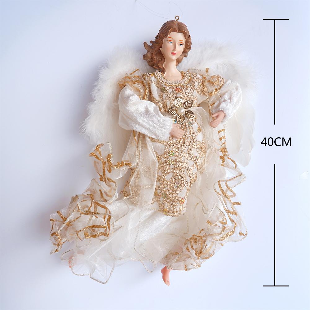 Рождественский кулон, кукла-ангел, украшения для дома, винтажная домашняя подвесная милая кукла-ангел, Рождественский декор, кулон-ангел, игрушка, новогодние детские подарки