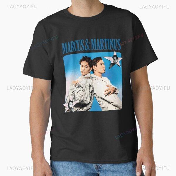 Marcus Martinus Vintage Graphic Unisex T-Shirt Y2K Retro Streetwear Concert Anime Band Apparel