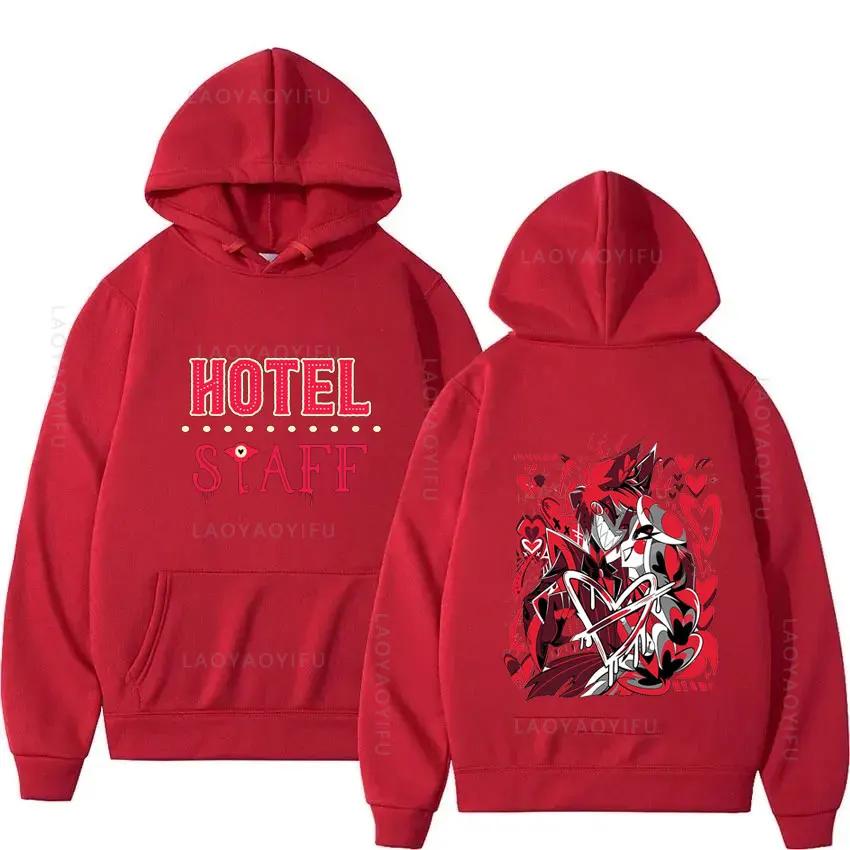 Hazbin Hotels Alastor Theme Hoody Hooded Shirt Sweatshirts for Men Men's Hoodies New & Graphic Essentials Hoodie Sweatshirt