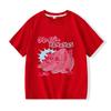 Donkey Kong Bananza Kids Tees Cartoon Print 100Cotton Anime T-shirt Kawaii Tops Girls and Boys Short Sleeve Casual T Shirt Children Summer Clothes