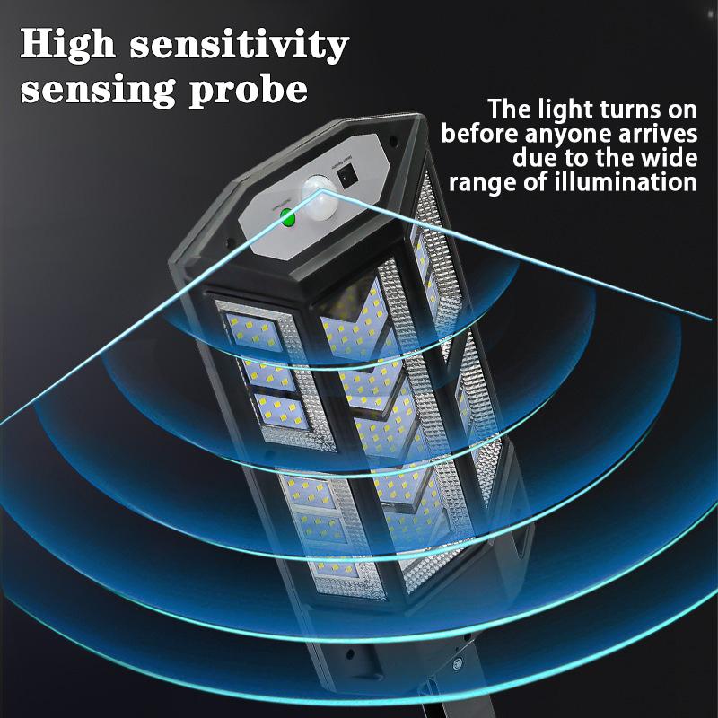 20000LM High-power LED Solar Lamp Motion Sensor with 3 Modes IP65 Waterproof Solar Street Light Porch Courtyard Outdoor Lighting