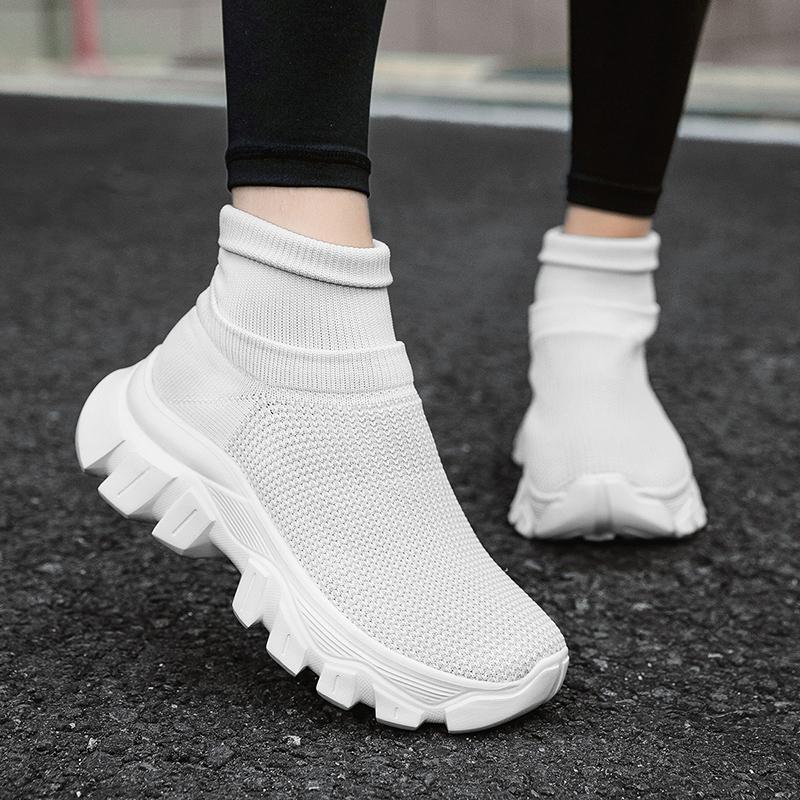 New Luxury Women'S Comfortable Sneaker Lightweight Platform Men'S Casual Sports Shoes Anti Slip Thick Soled Tenis Walking Shoes