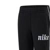 Nike Knitted Sports Pants Fashion Versatile Letter Cuffed Kids Bottoms Black IB8458-010