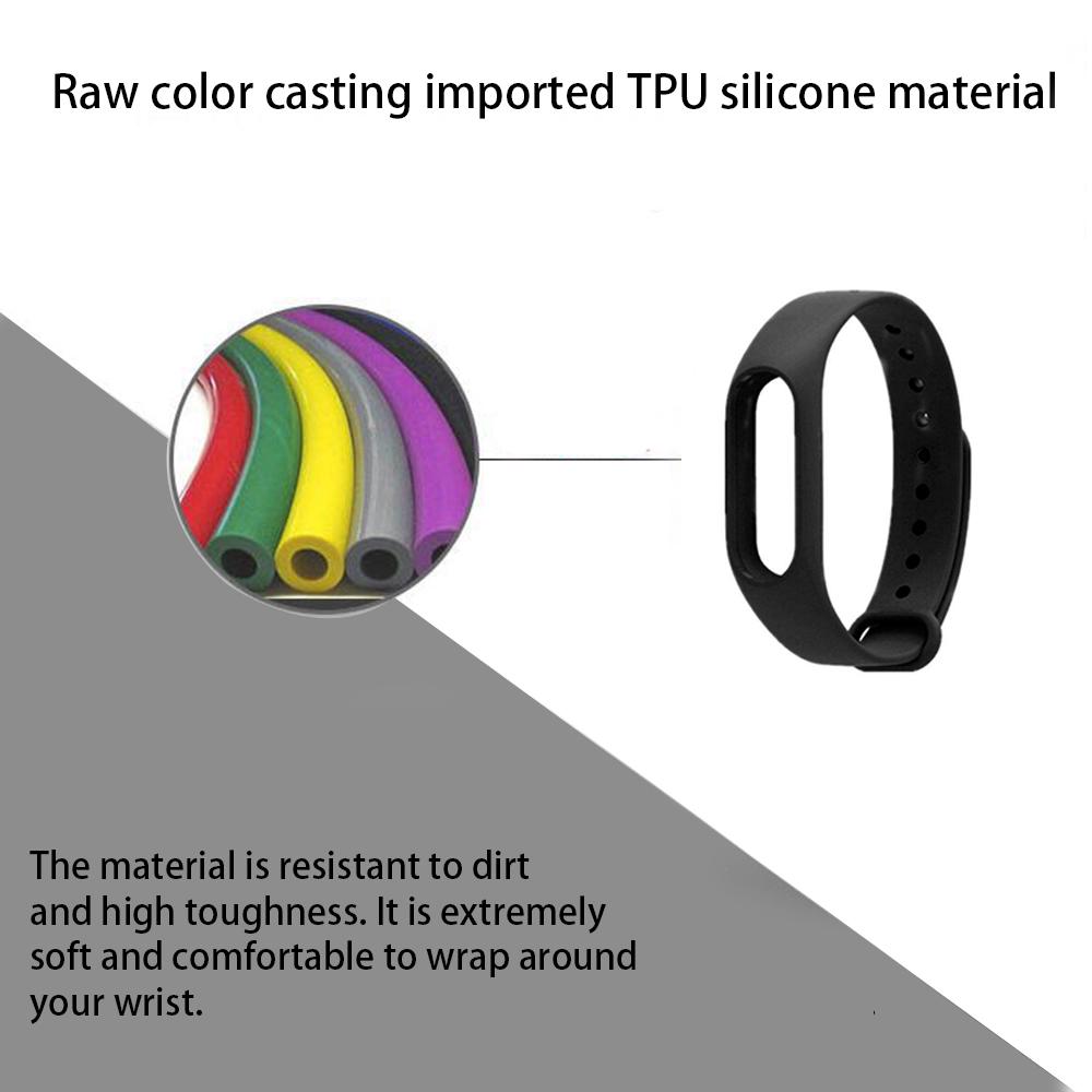 Сменный ремешок для часов, спортивный браслет, регулируемый ремешок на запястье, удобный силиконовый материал TUP