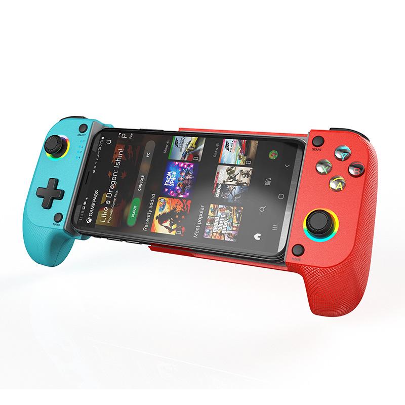 Совместимый беспроводной геймпад с Bluetooth для iOS, Nintendo Switch, ПК и телефонов Android - Расширяемый дизайн.