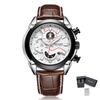 MEGIR Sport Watch Chronograph Men's Quartz Watches Waterproof Calendar Luminous Man Wristwatches Relogio Masculino 2065
