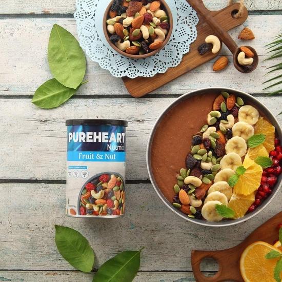 Pureheart Nutmix Fruit & Nuts(454 gm Pack of 2) Natural Premium Mix Nuts (Cashews, Almonds, Raisins, Cranberries) Delicious