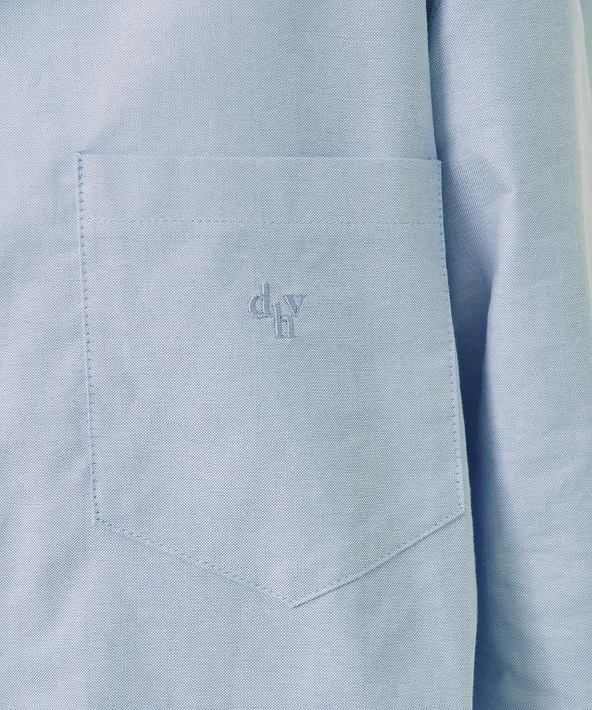 DEHEVE Oxford Logo Embroidered Shirt [Blue]