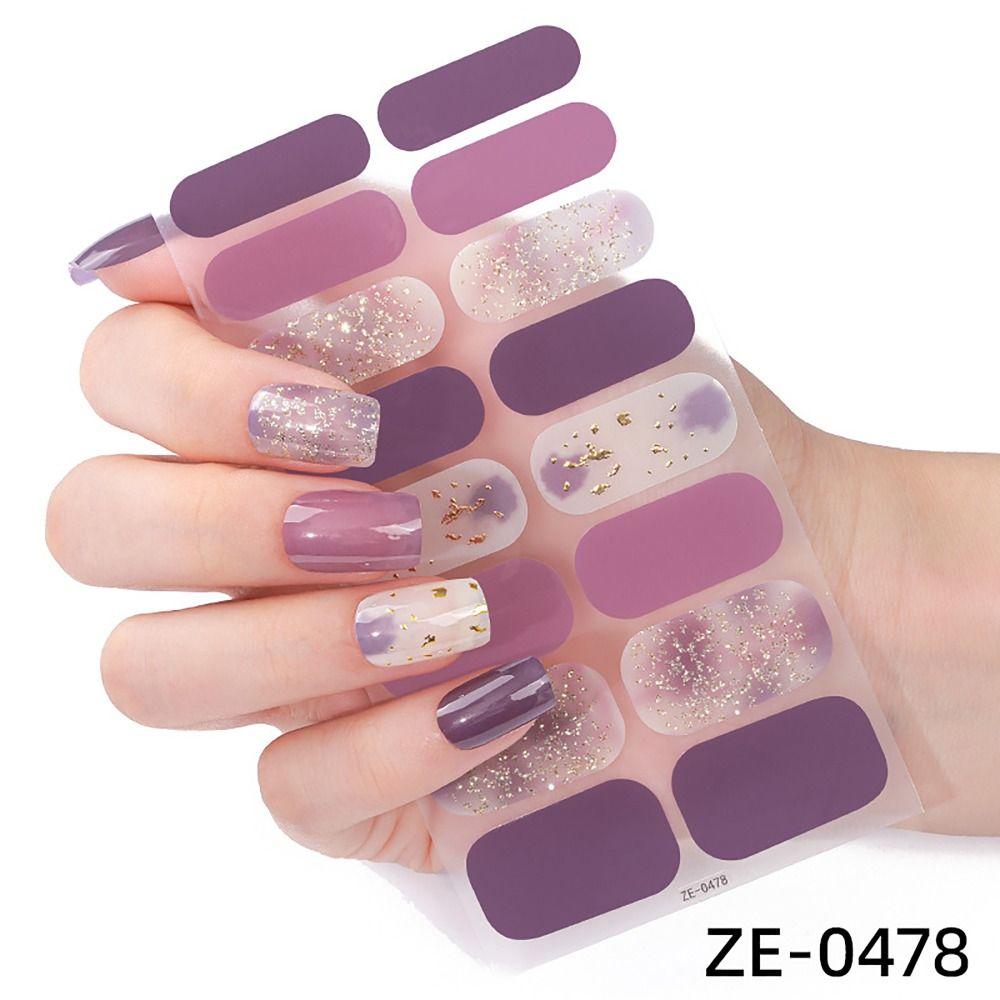 4 комплекта гель-лака для французского дизайна ногтей, полоски 16 полосок, гелевые обертывания для ногтей, изготовление ногтей своими руками