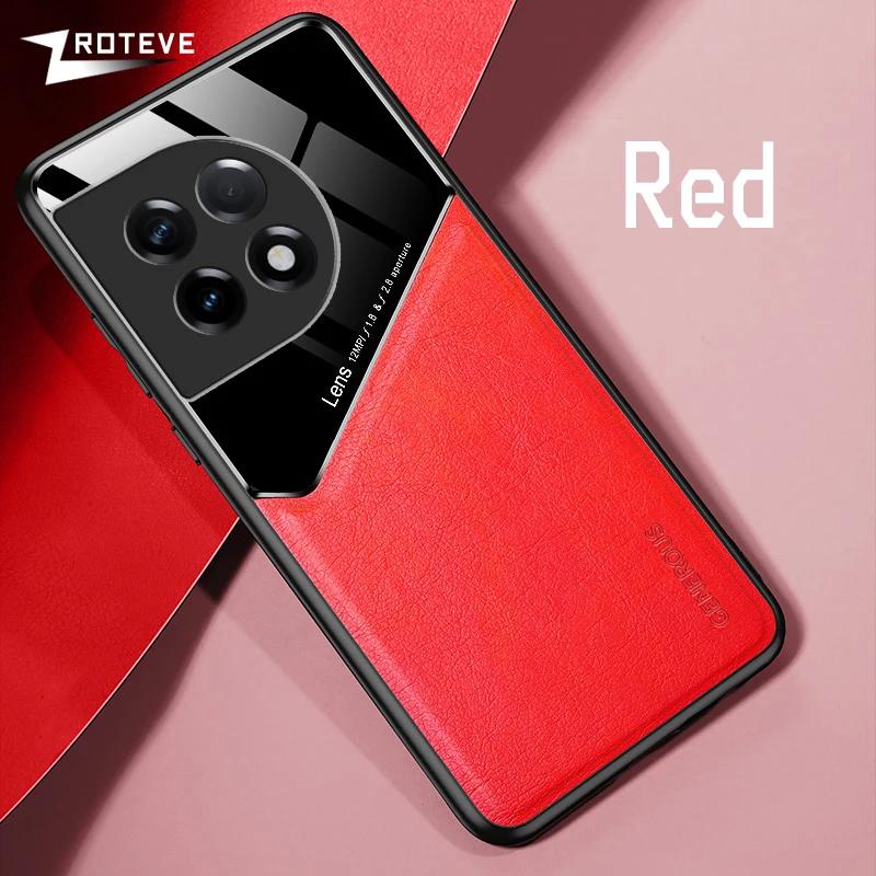 Чехол для OnePlus11 Zroteve из ПУ кожи, автомобильный магнитный жесткий ПК чехол для OnePlus 11 11R 12 12R One Plus 10 R 10T OnePlus10 Pro Чехлы