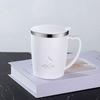 Stainless Steel Coffee Mug With Handle and Lid Traveling Cup Portable Coffee Cup