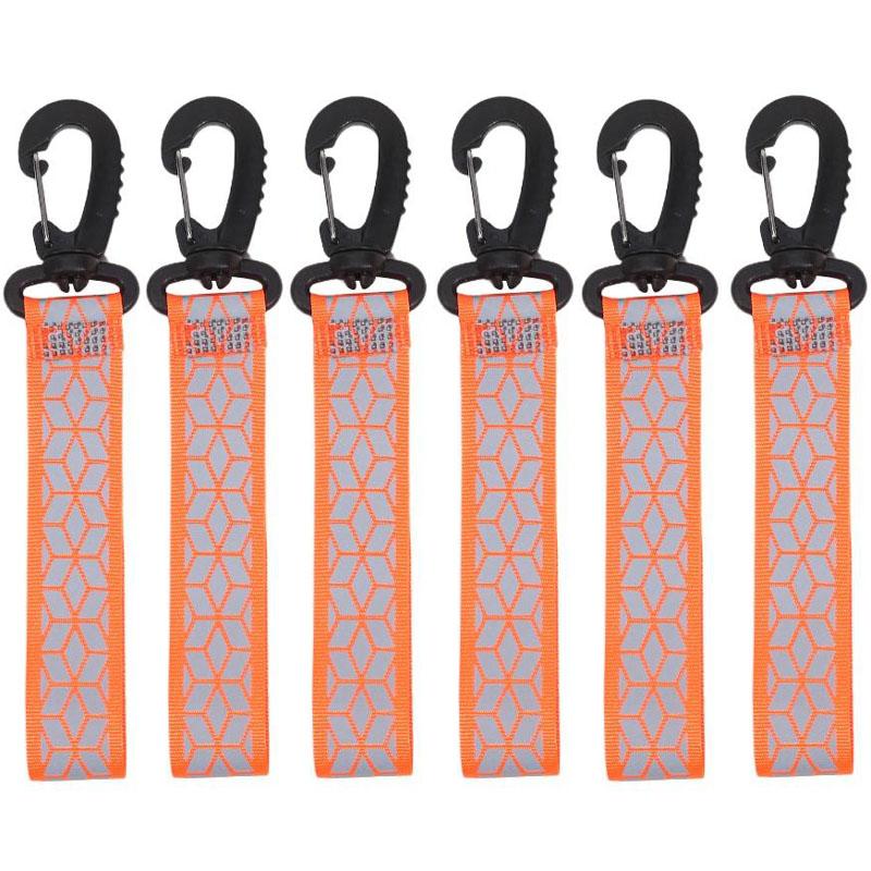 Светоотражающий эффект Светоотражающий кулон безопасности Легкий Яркие цвета Светоотражающий кулон для рюкзака Мощный в ночное время