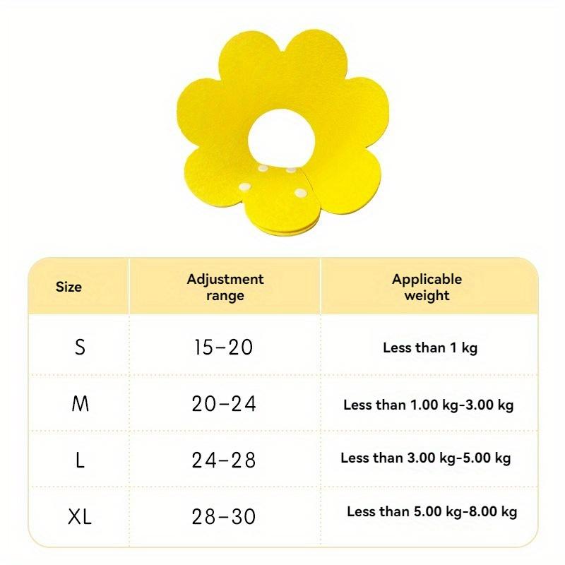 Ошейник в форме цветка для домашних животных, елизаветинский воротник для кошек и собак, медицинский круг для восстановления шеи, против укусов и облизывания, для заживления ран, защитные ошейники для домашних животных