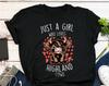 Highland Cow Shirt, , Funny Cow Lover Gift, Cute Farmer T-shirt, Livestock Tshirt, Mom, Dad, Hairy Scottish Cow, Rancher, Homestead