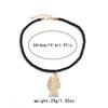 Elegant Fish Pendant Necklace Women Zinc Alloy Chain Minimalist Trendy Jewelry