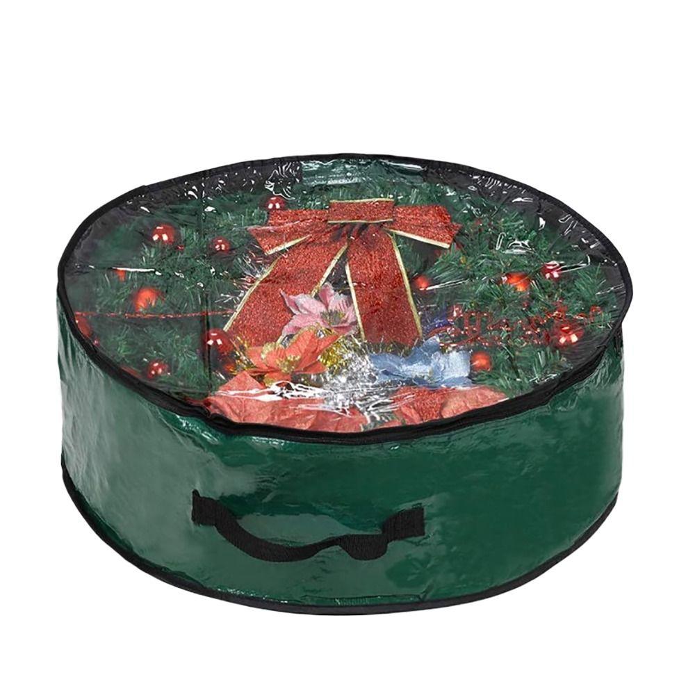 Home Organization Halloween Wreath Storage Container Xmas Seasonal Thanksgiving Holiday