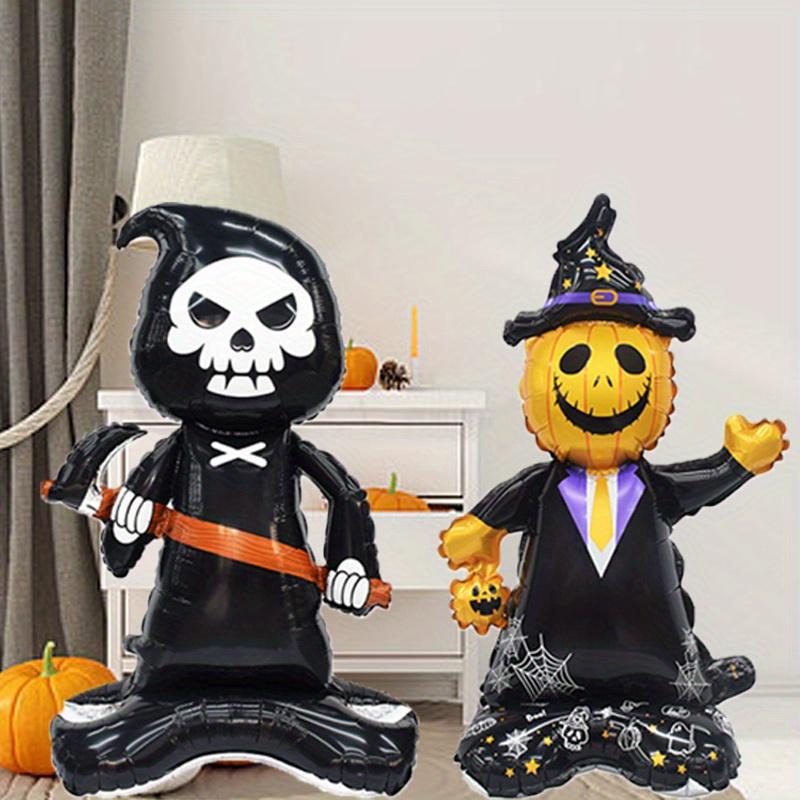 4D Pumpkin Foil Balloon for Halloween Thanksgiving Party Decoration Multi-color Durable Indoor Outdoor ForBirthday Celebration