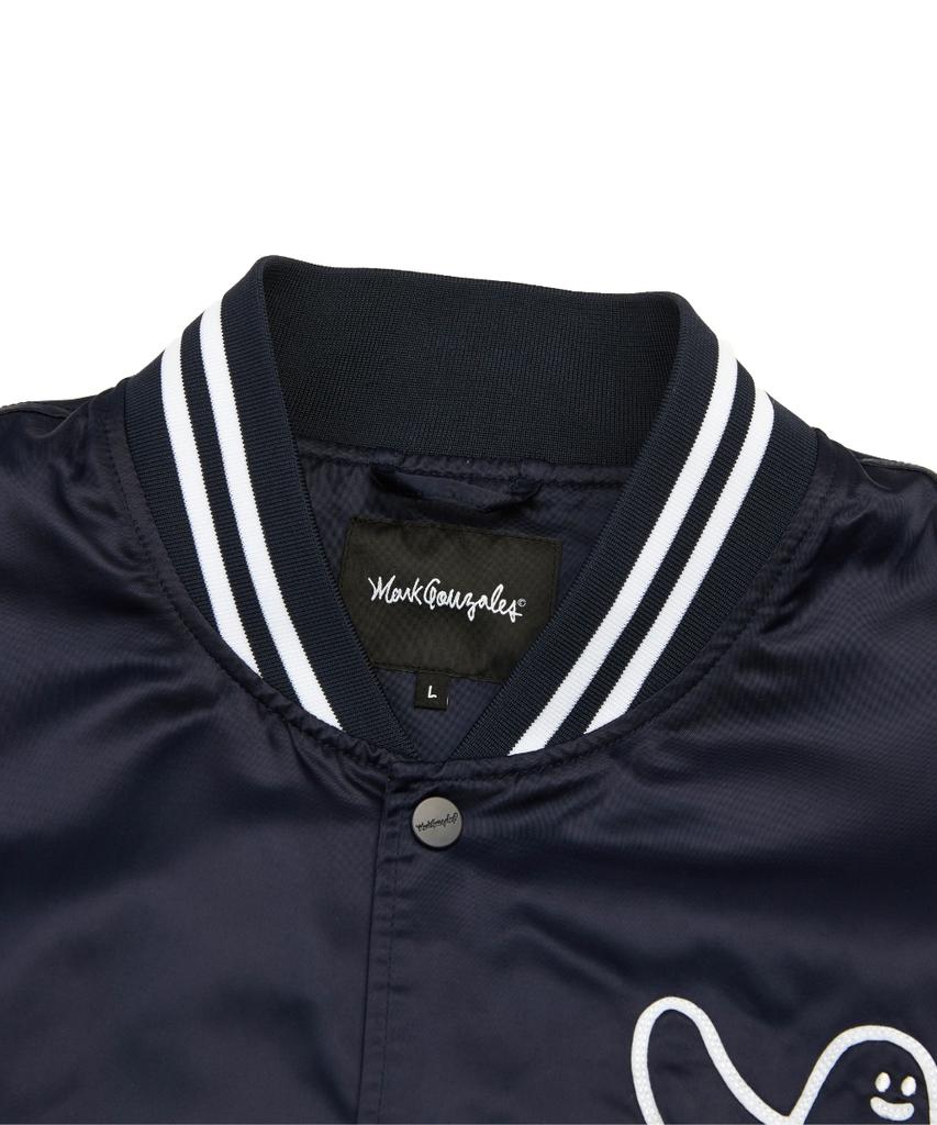 Mark Gonzales New Angel Varsity Jacket - Navy