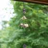 Wind Chime Decorative Fortune Cat Anti-deform Lightweight Door Pendant Bell for Home