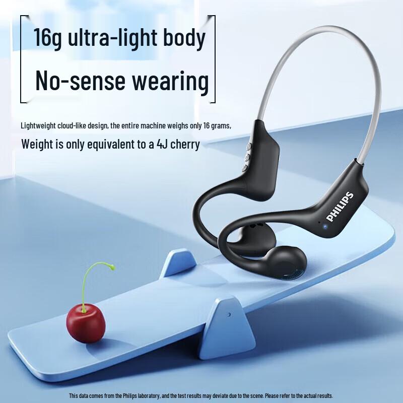 Philips Мои True Wireless Bluetooth-наушники с костной проводимостью и заушинами