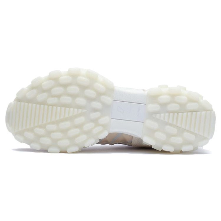 Li-Ning Перегрузка светоотражающие деконструированные кожаные модные амортизирующие нескользящие износостойкие низкие спортивные повседневные туфли женские кроссовки ARYR026-8