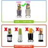 For NutriBullet Blender Blade Parts for 600W 900W Blender Including Extractor Blade Gasket Shock Pad and Gear