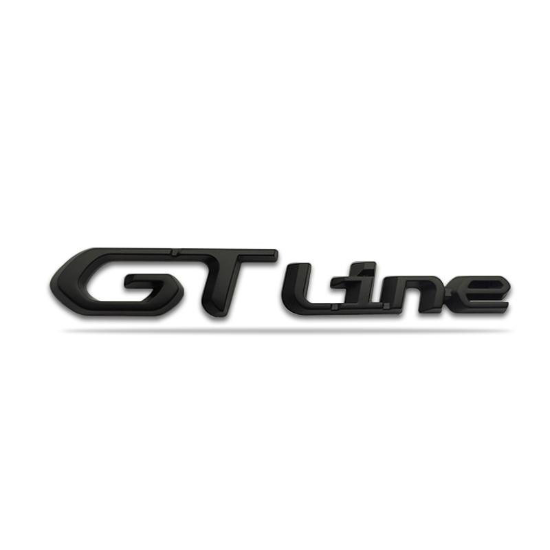 3D Car Sticker GT Logo Metal Emblem Badge Decals For 208 GT LINE 2008 E208 308 306 106 206 205 307 3008 207 508 5008