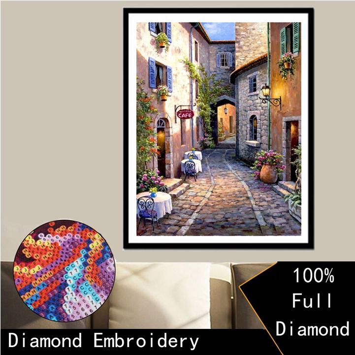 Полная дрель 5D DIY 5d Вышивка крестом Картина Бескаркасная картина Украшение дома