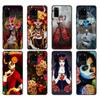 Black Tpu Case For Samsung Galaxy S20 /S20 PLUS/S20 ultra/S20+ /S20FE Back Cover Catrina Beautiful Rose Girl Skull Art Perfect