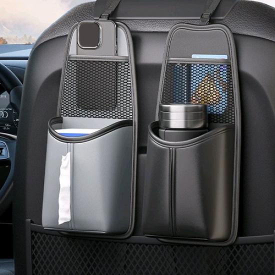 Car Seat Side Hanging Bag Tissue Holder Storage Pocket Organizer Accessories