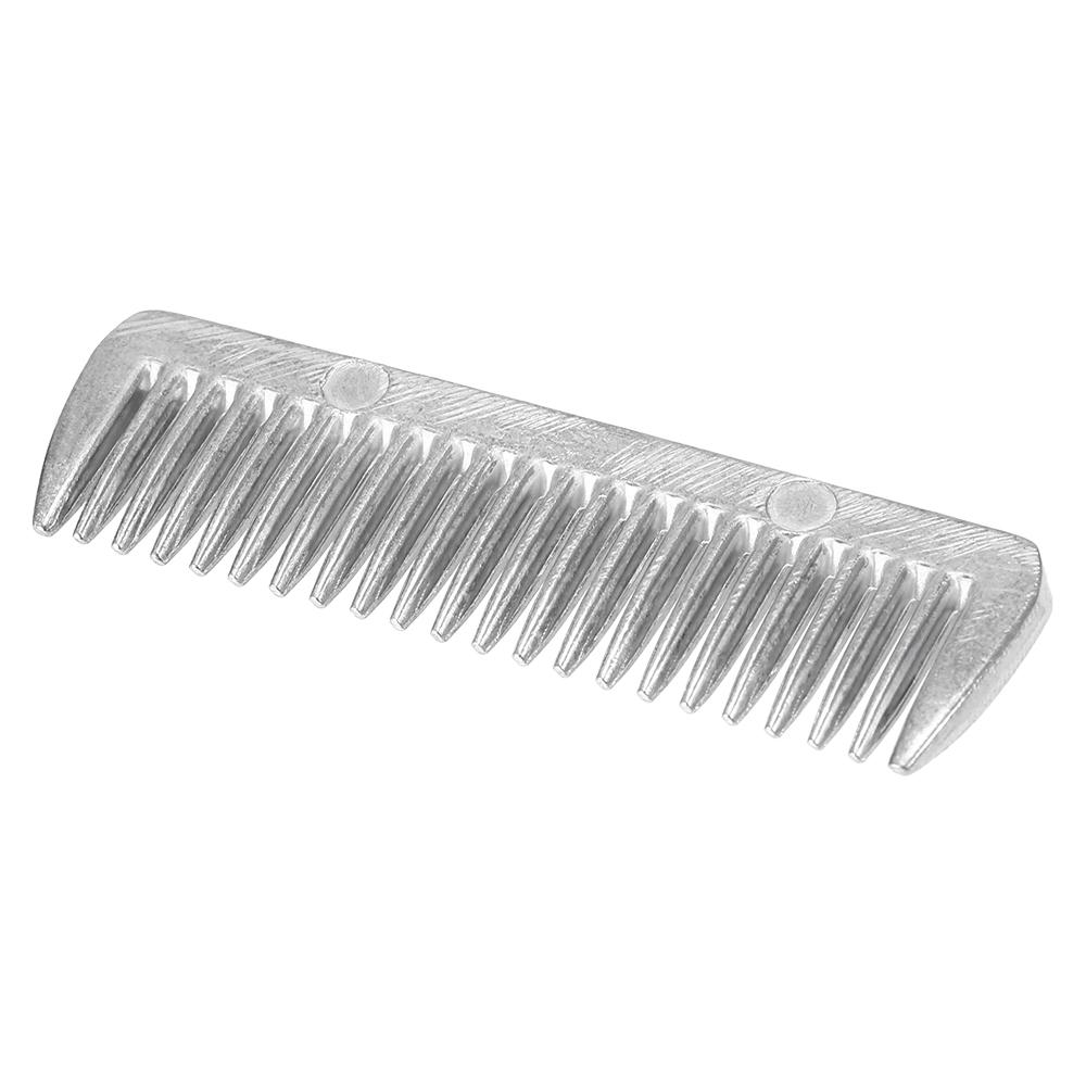Aluminum Alloy Horse Comb Mane Tail Pulling Comb Metal Horse Grooming Tool 6.5IN / 3.9IN / 3.5IN / 3.2IN