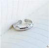 Корейский трендсеттер крученое кольцо с посеребрением s925 для женщин - Модное украшение на указательный палец