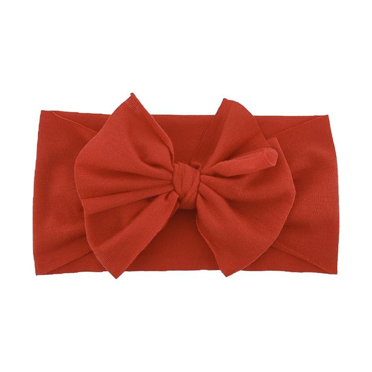 PL Newborn Infant Baby Headband Big Bow Headband Baby Girl Headbands Baby Knotted Bow Headwear