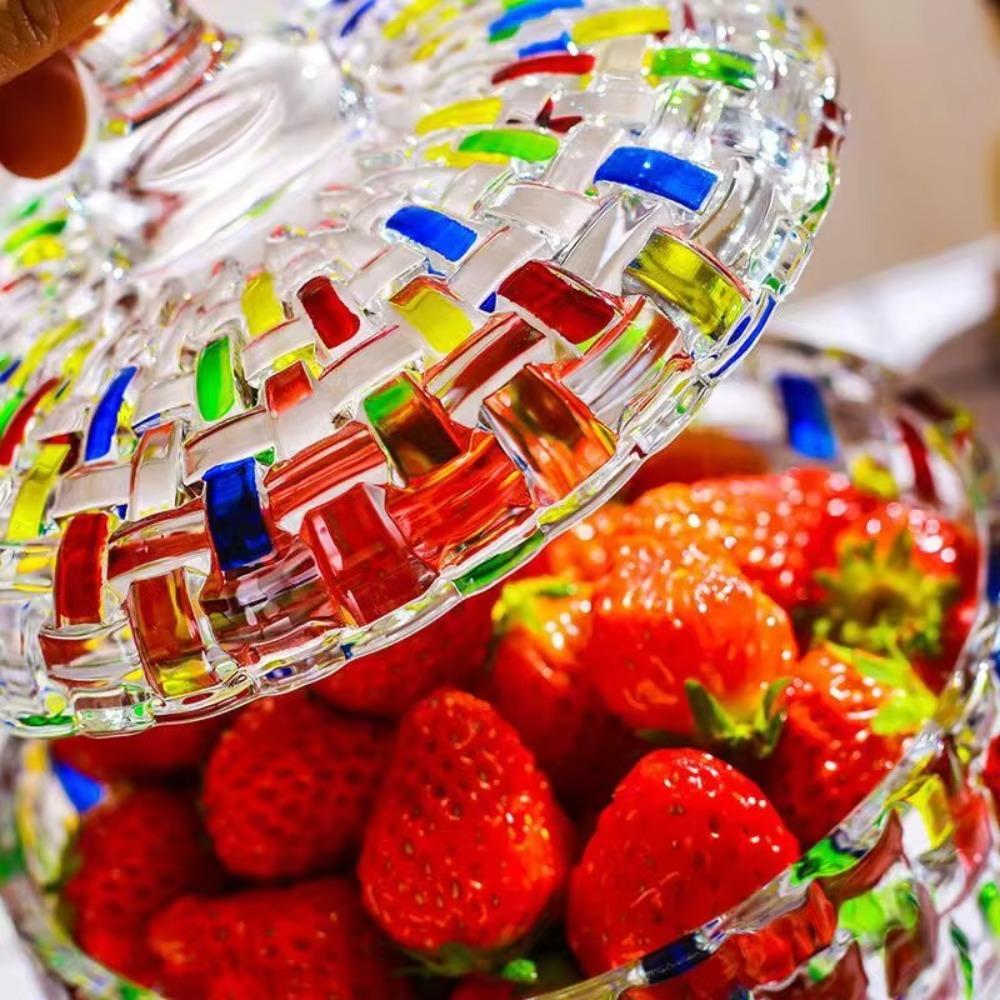 Glass Halloween Candy Storage Box Dust-proof Snack Jar Elegant European Style Candy Jar Chocolate