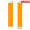 2pcs Christmas Squirrel Cartoon Door Couplet Red Polyester 12x70.8in